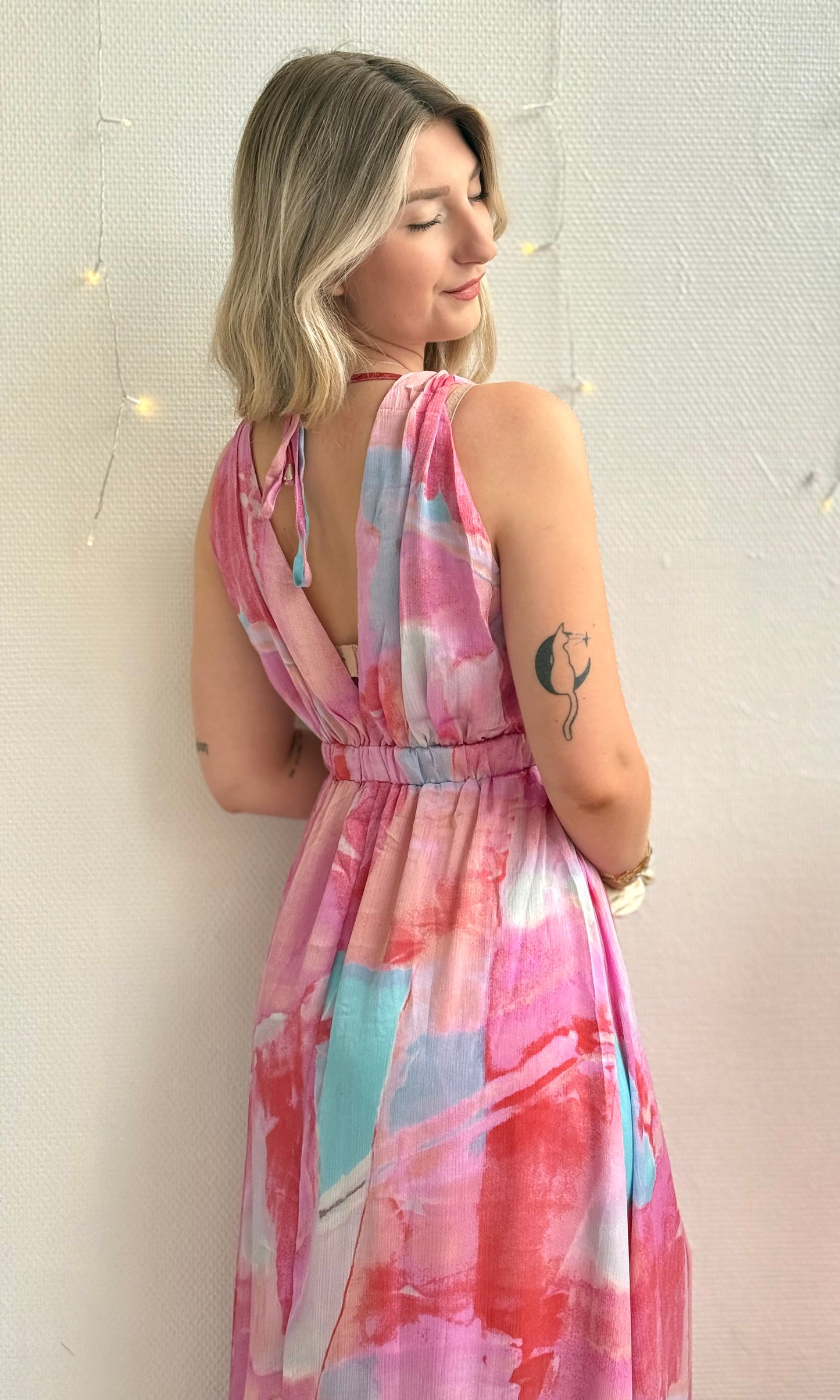 Robe satinée CORFOU