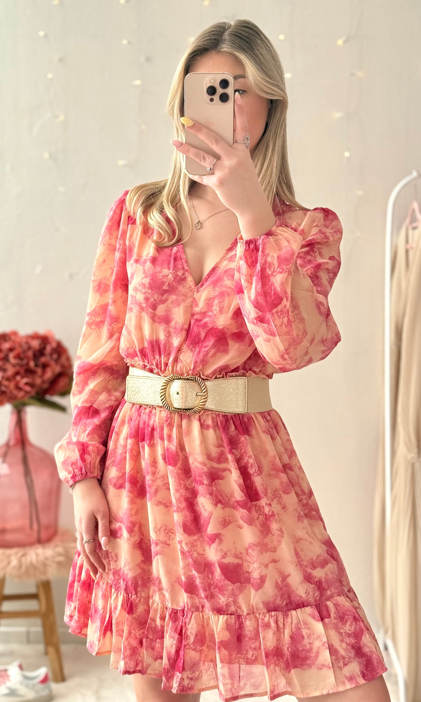 Robe colorée PEACH