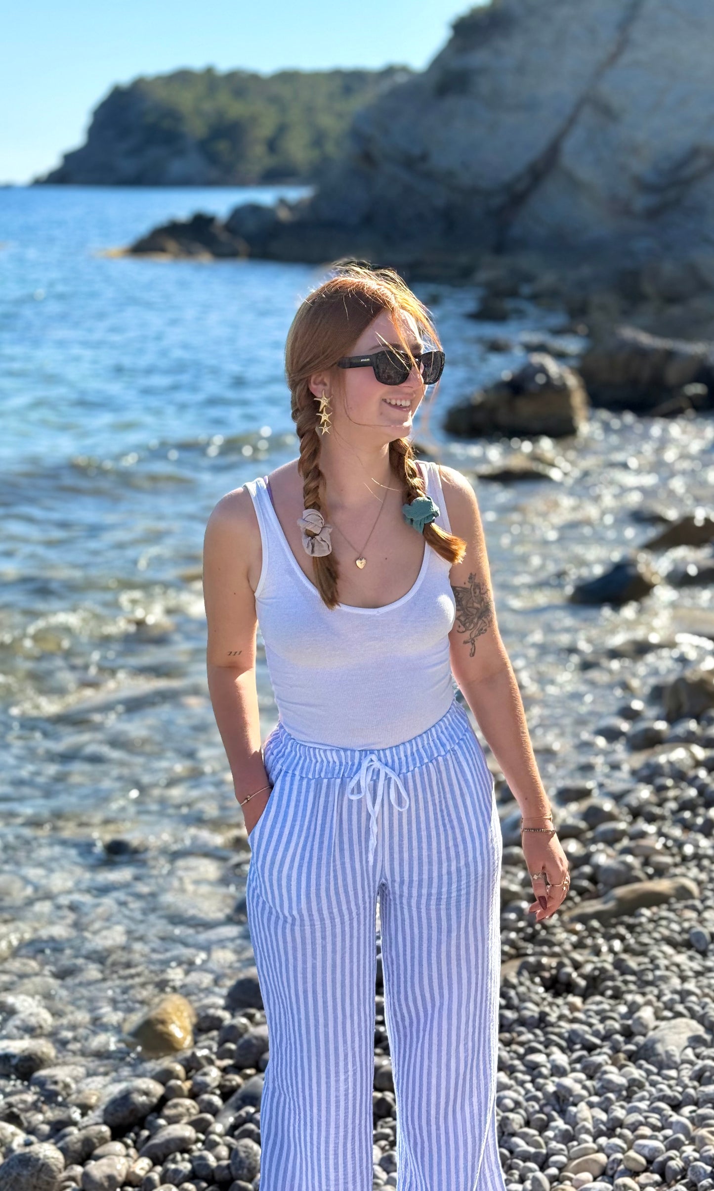 Pantalon 100% coton HOMA 🇮🇹 (plusieurs coloris)