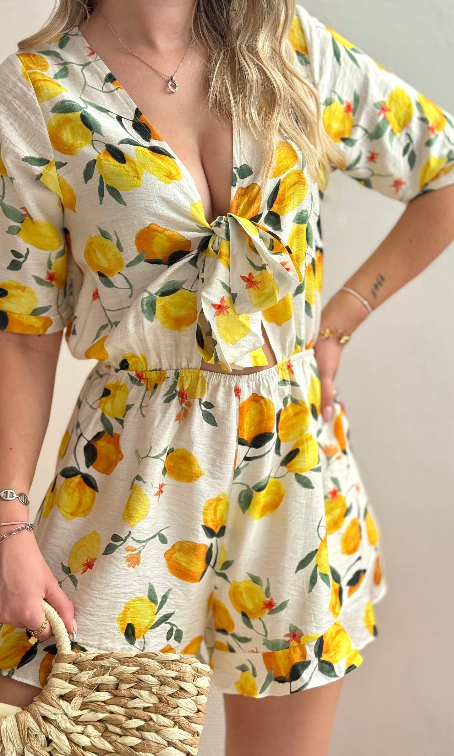 Combishort viscose POSITANO