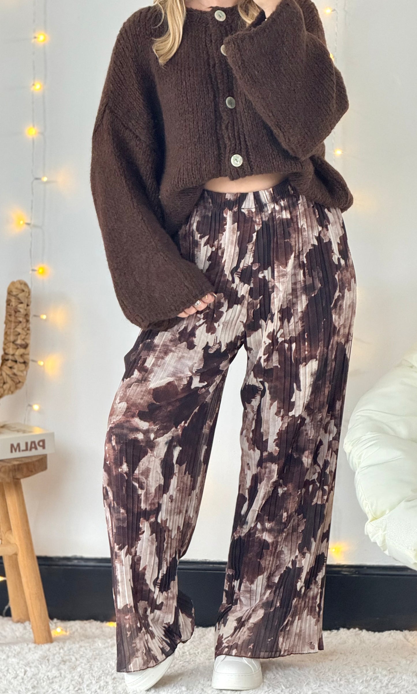 Pantalon plissé BLOOMING (34-48) 🇮🇹 - expédition vers le 1/10