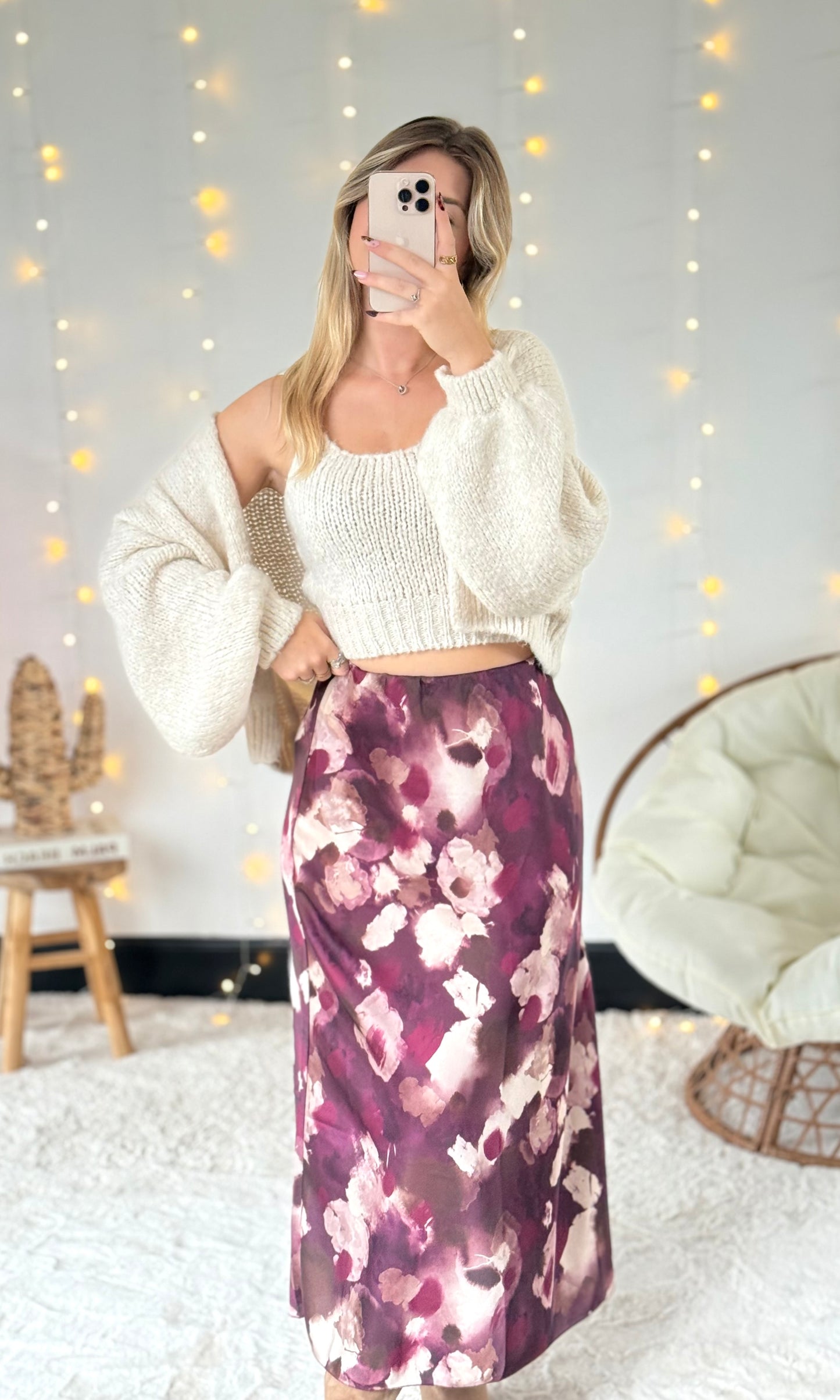 Jupe fleurie BLOOMING 🇮🇹