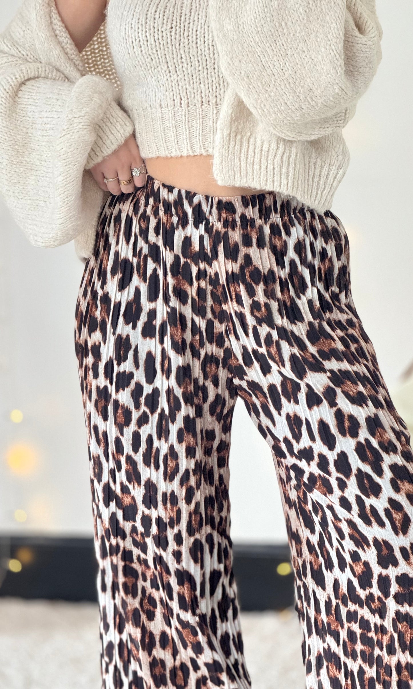 Pantalon plissé VICKY (34-48) 🇮🇹