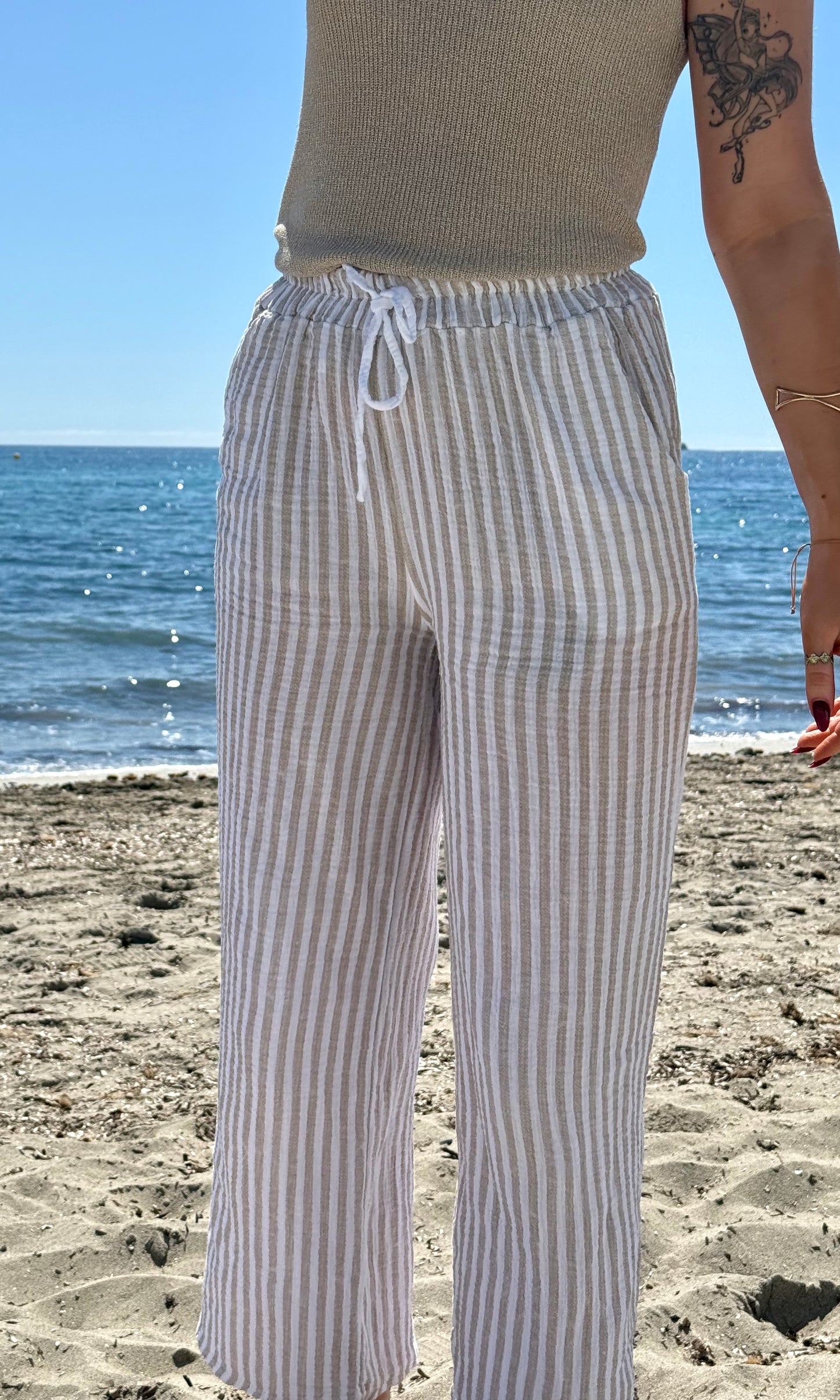 Pantalon 100% coton HOMA 🇮🇹 (plusieurs coloris)