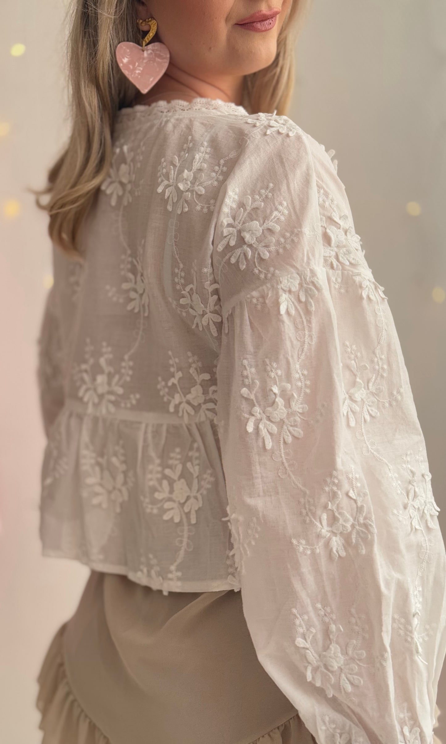 Blouse blanche LYLA