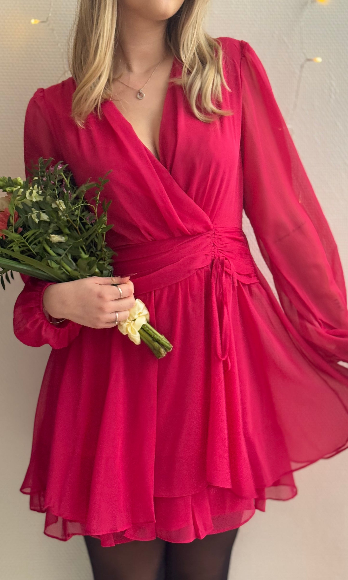 Robe rose ISADORA