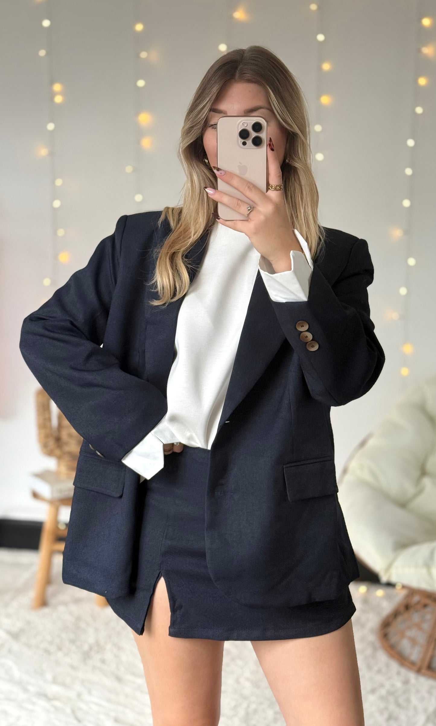 Ensemble bleu marine CLASSY 🇮🇹