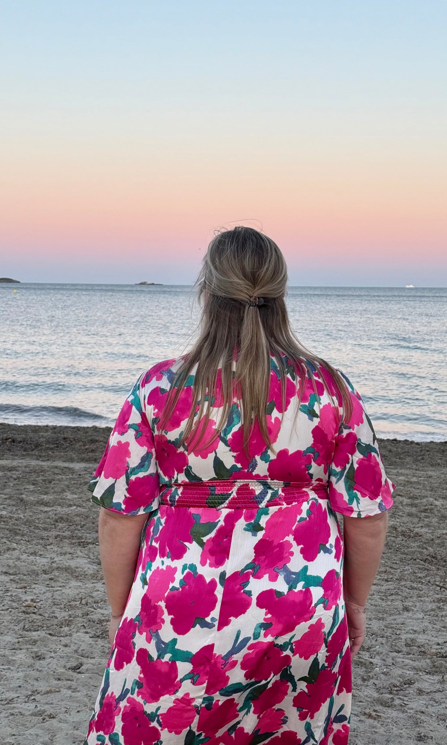 (CURVES) Robe longue ROSIE