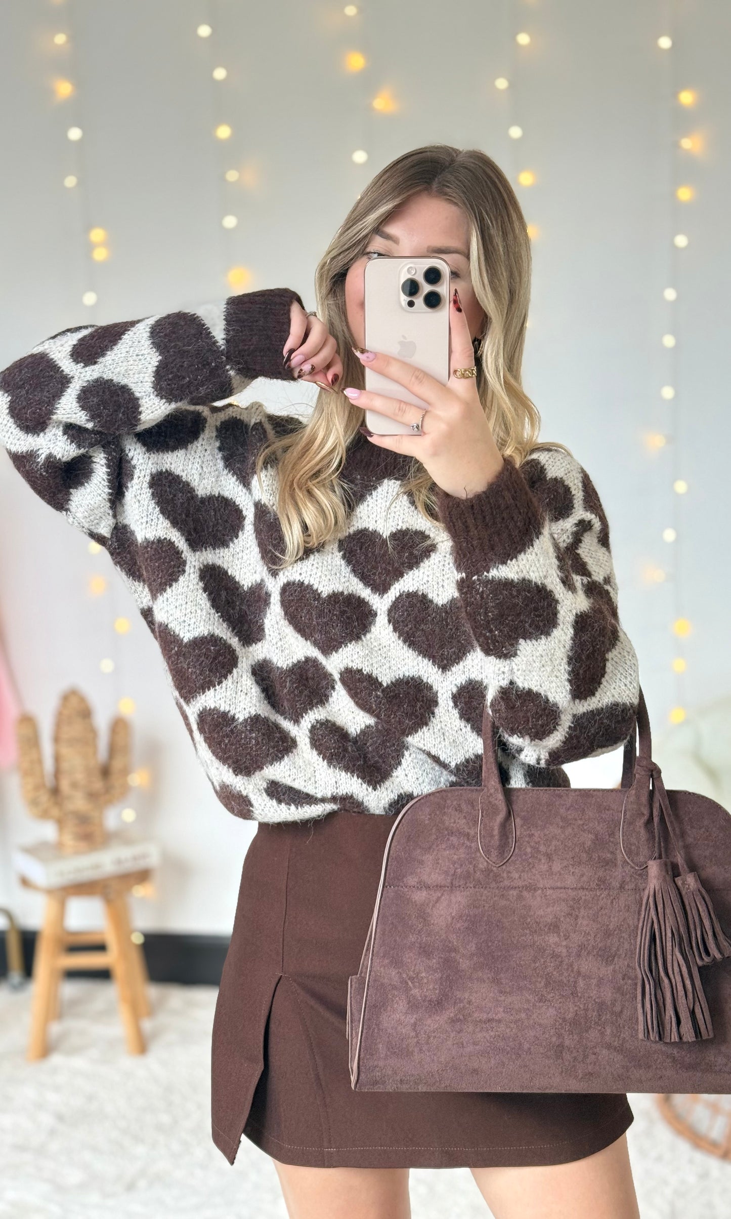 Pull cœurs GEORGINA