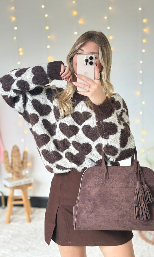 Pull cœurs GEORGINA