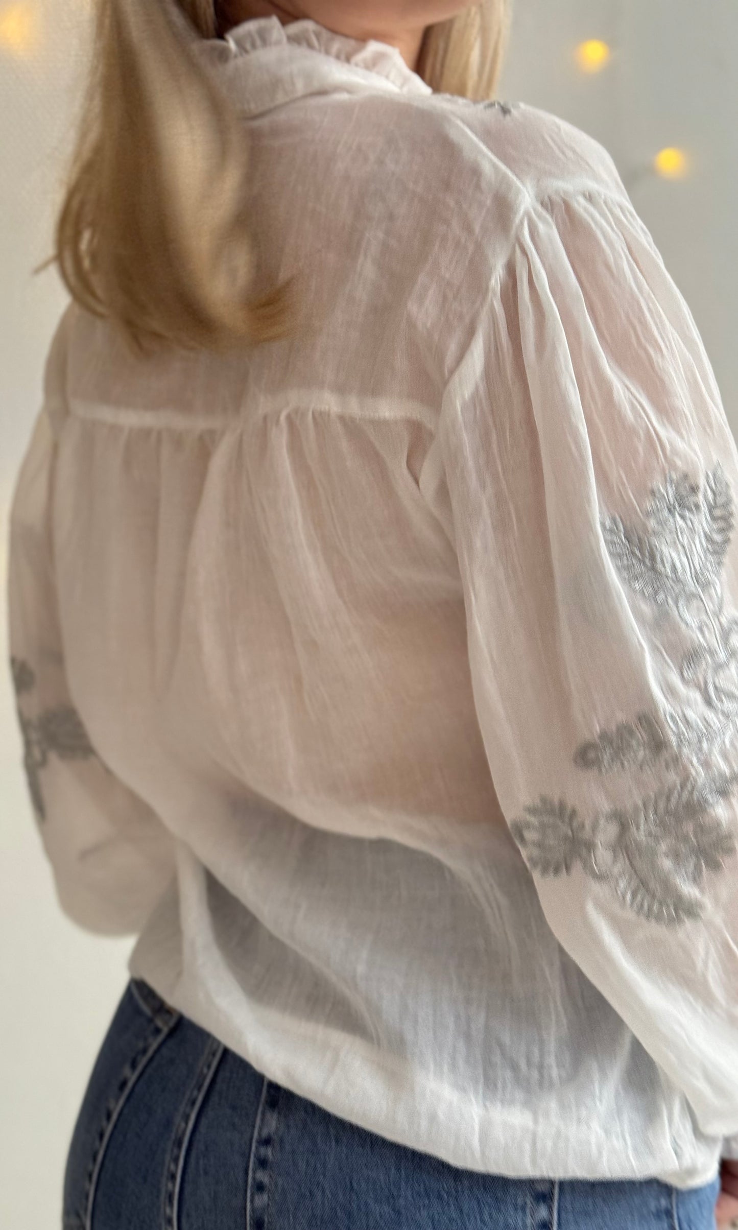 Blouse blanche CRISTINA