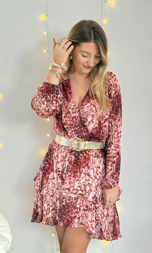 Robe bordeaux ALESSIA