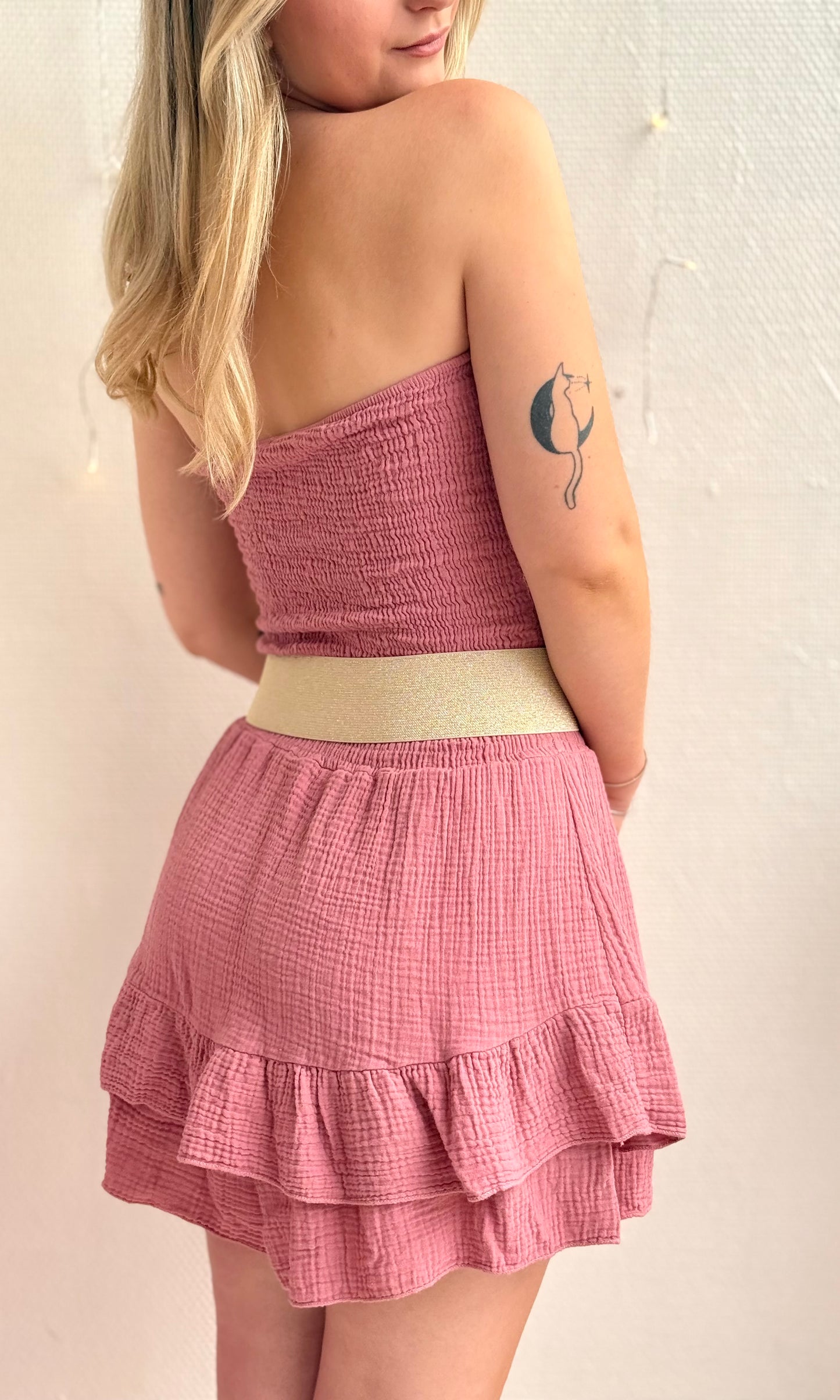 Combishort bustier HIBISCUS 🇮🇹