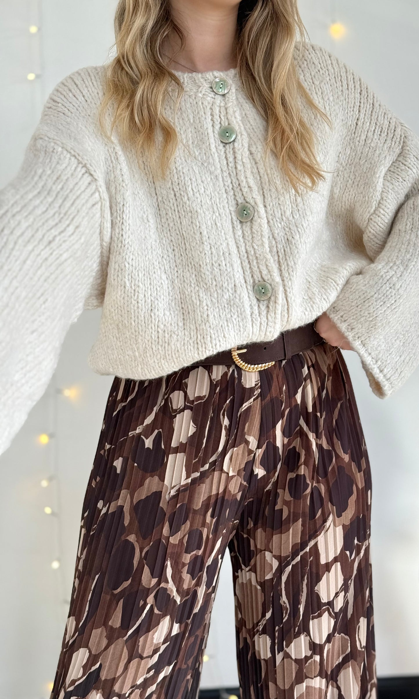 Pantalon plissé NOAH (34-48) 🇮🇹