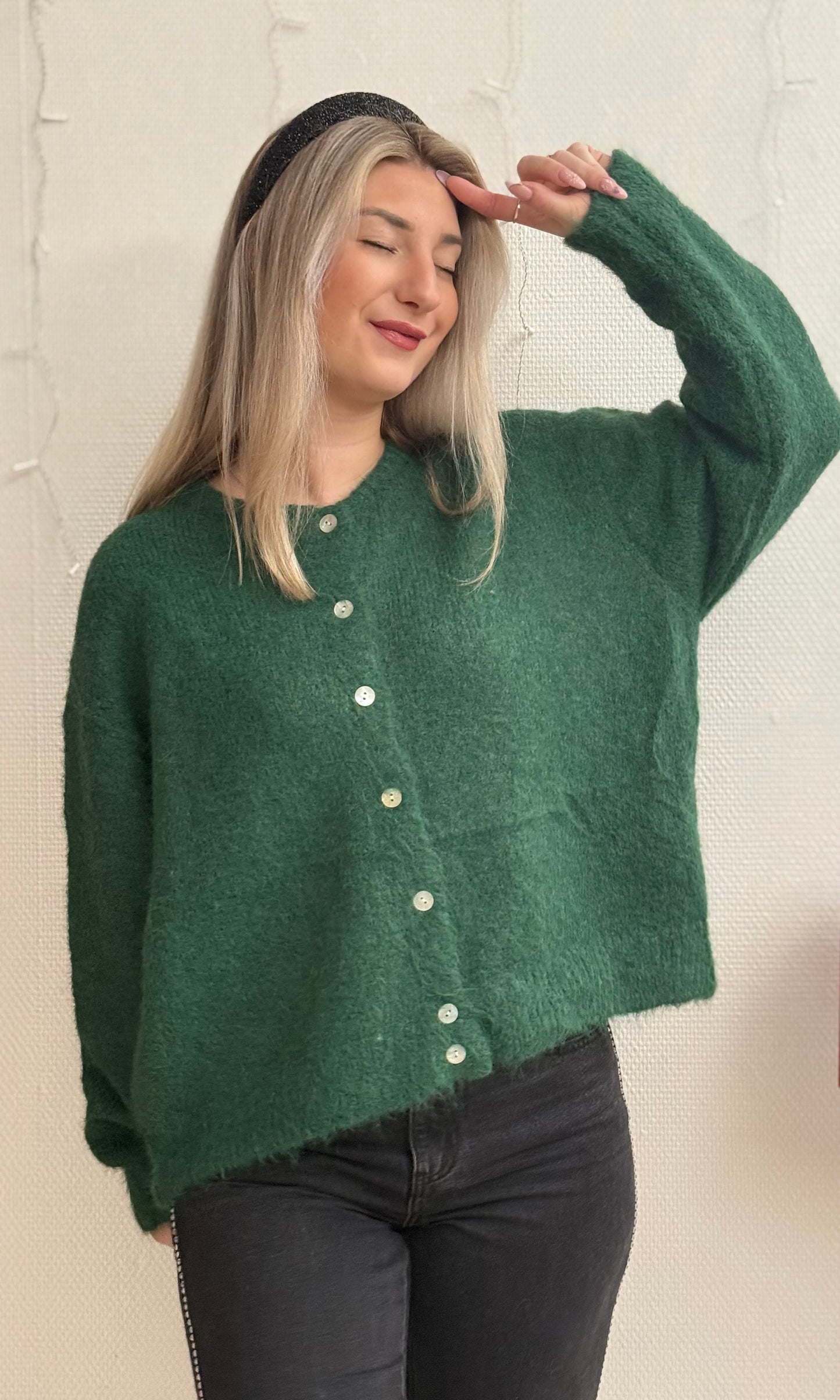 Pull vert SAPIN