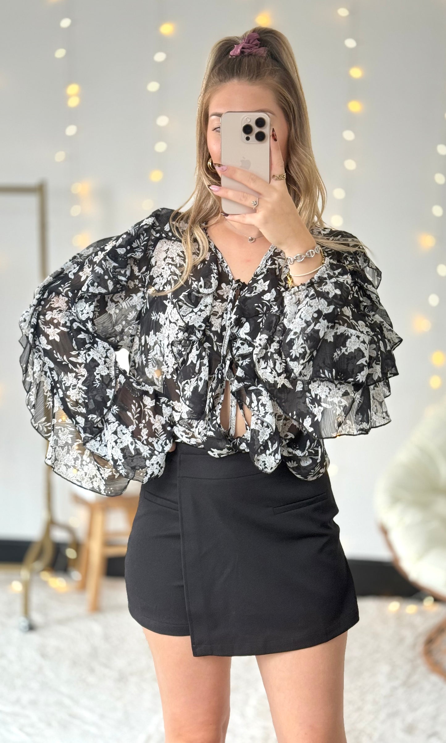 Blouse fleurie DANNY
