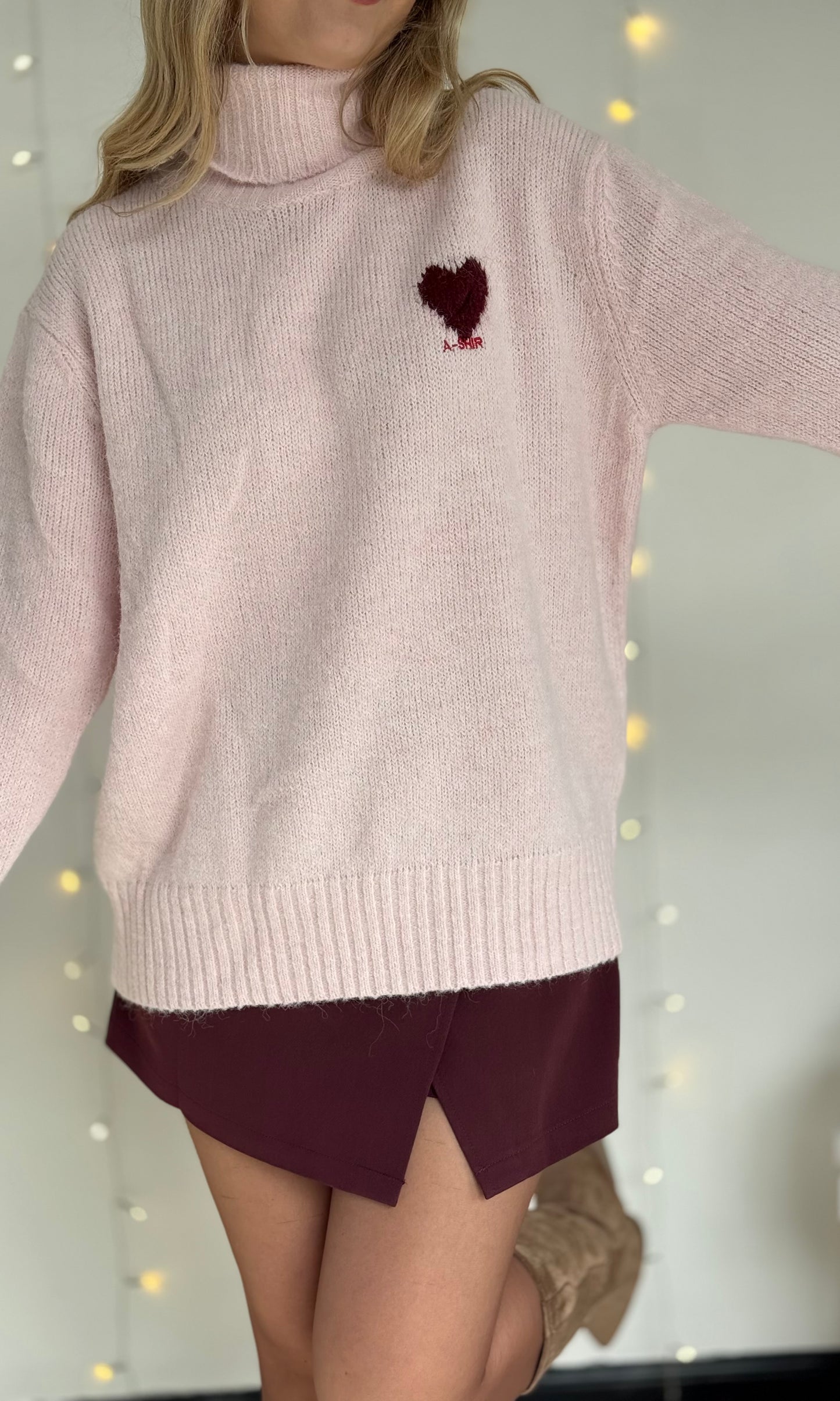 Pull avec cœur EMMA