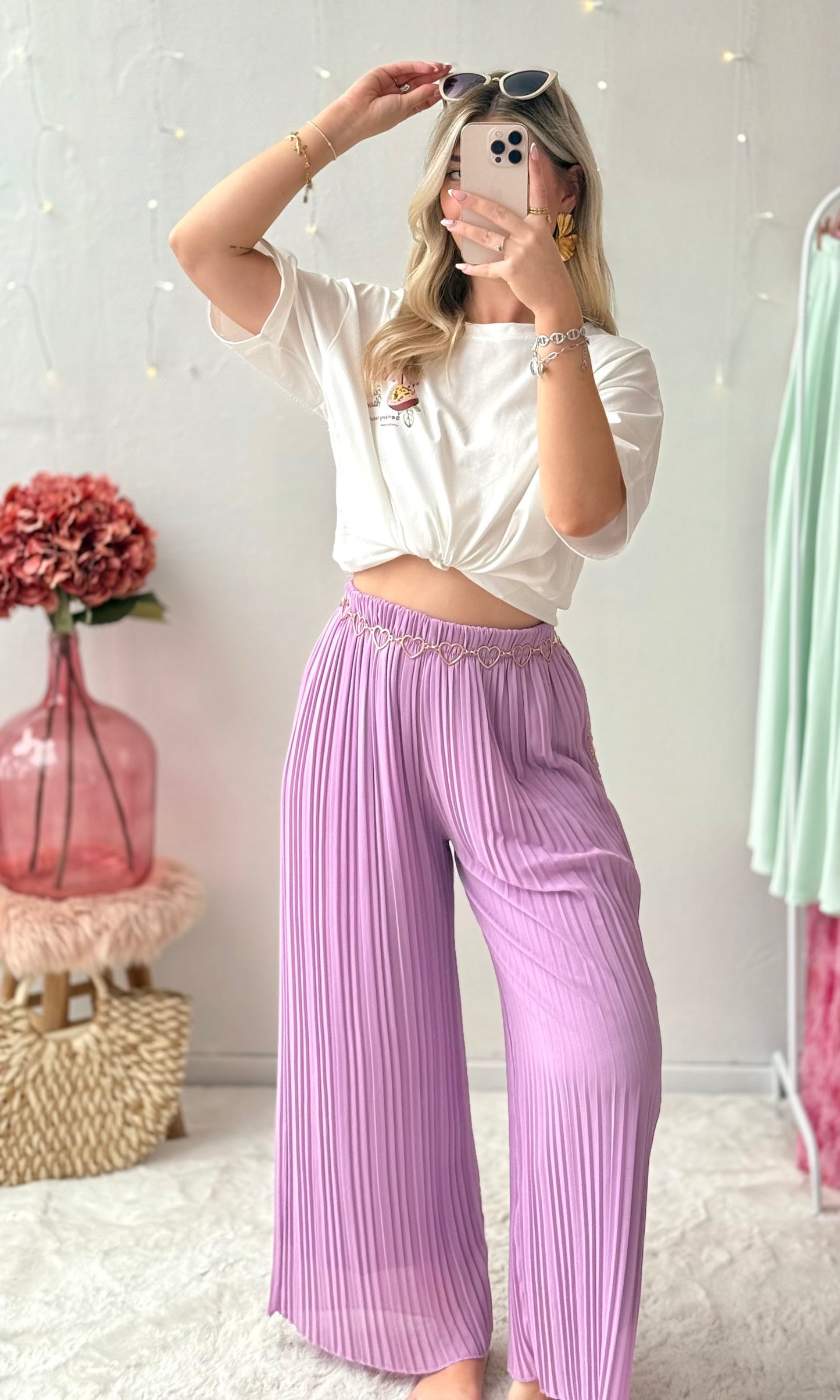 Pantalon plissé (36-50) MARIA 🇮🇹