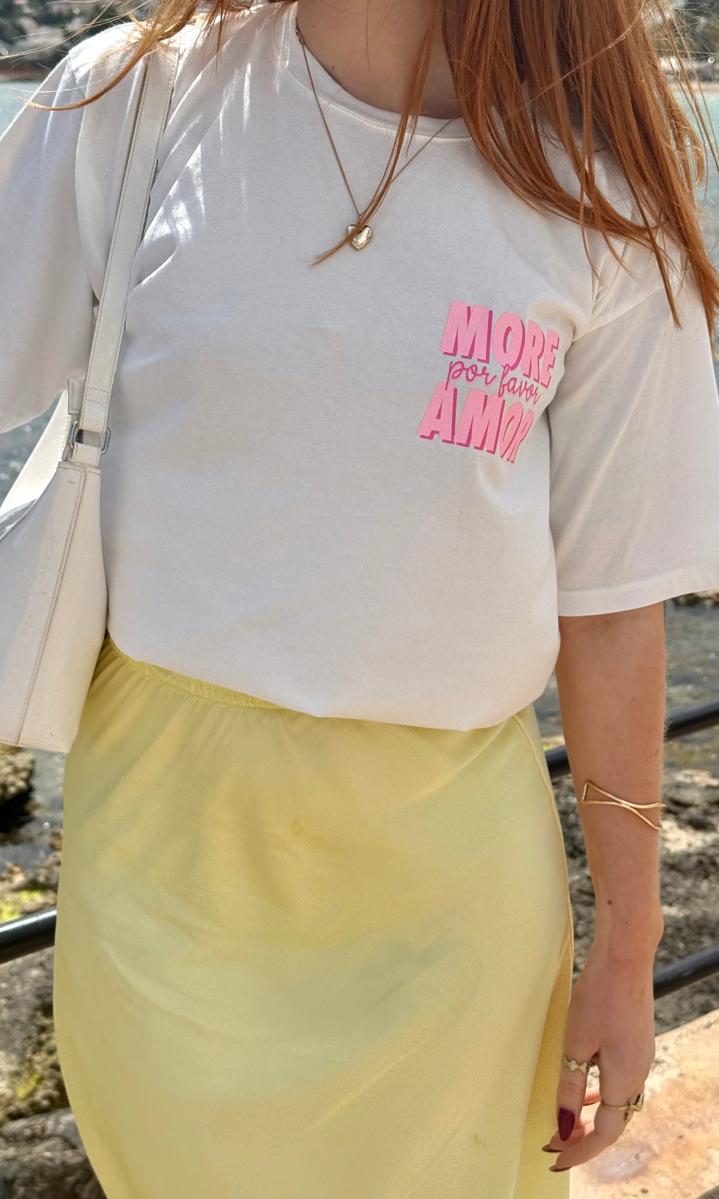 Tshirt blanc AMOR 🇮🇹