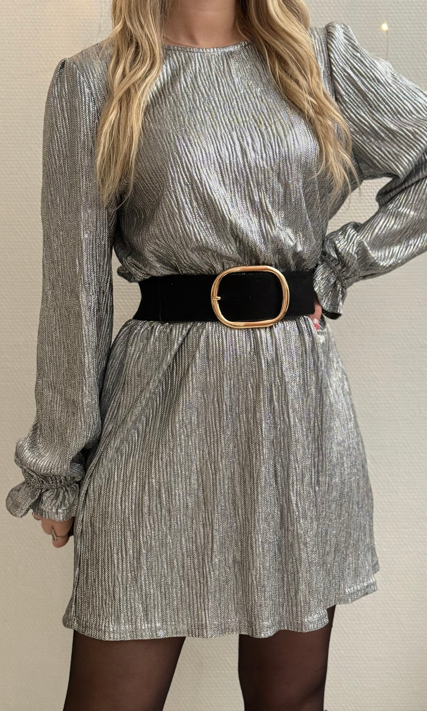 Robe argentée SILVER