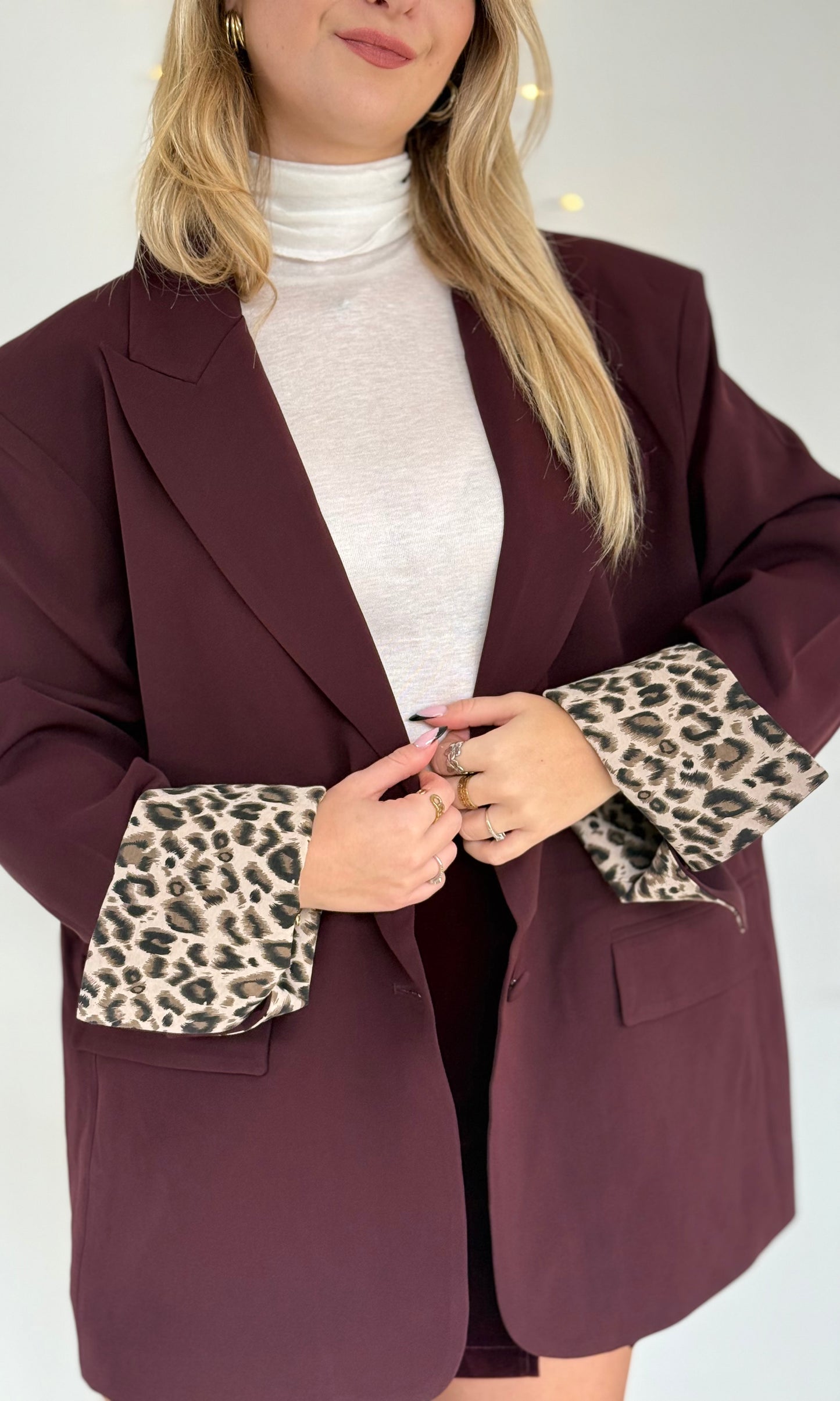 Blazer oversize / léopard LALIE