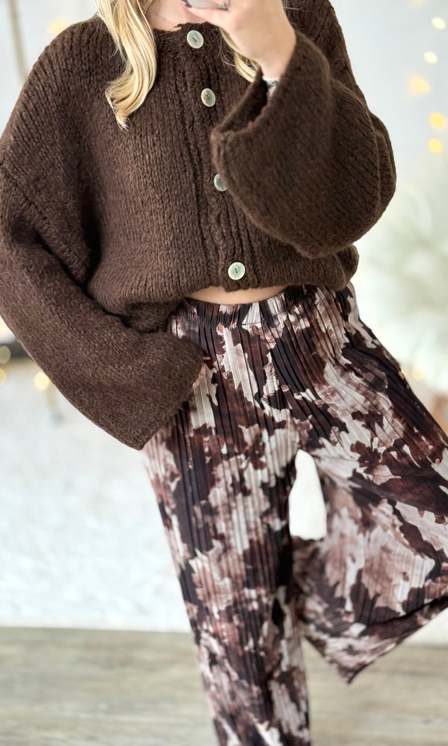 Pantalon plissé BLOOMING (34-48) 🇮🇹 - expédition vers le 1/10