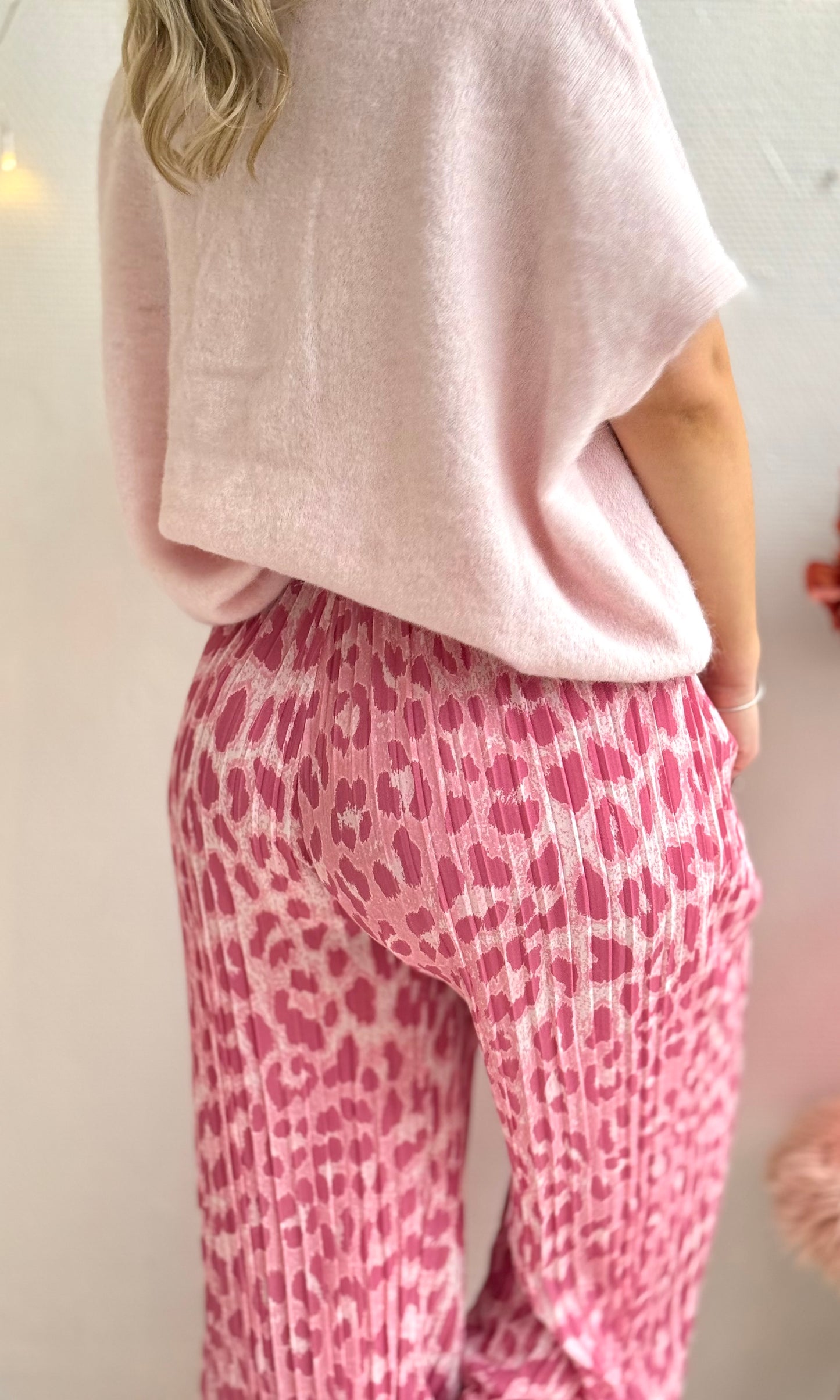 Pantalon plissé léopard CANDICE 🇮🇹