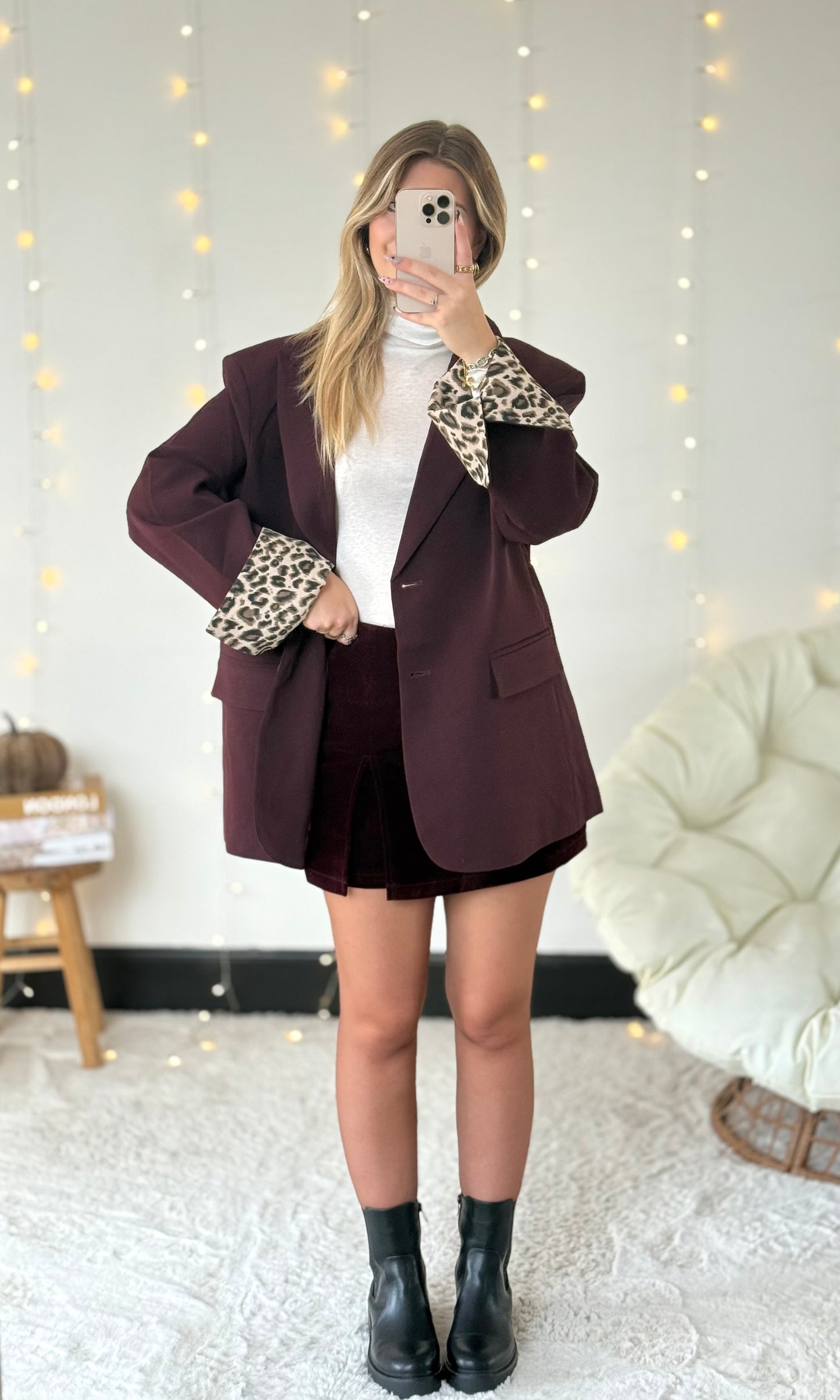 Blazer oversize / léopard LALIE