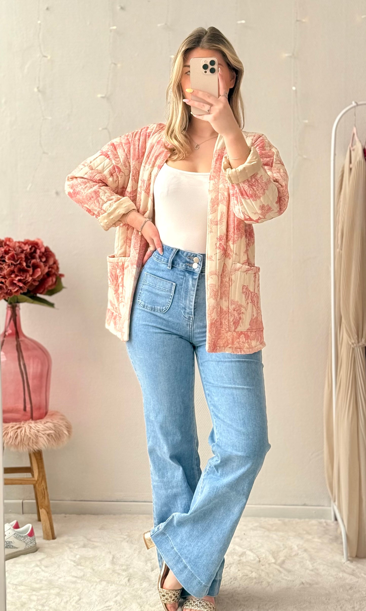 Jean wide bleu OLYMPE