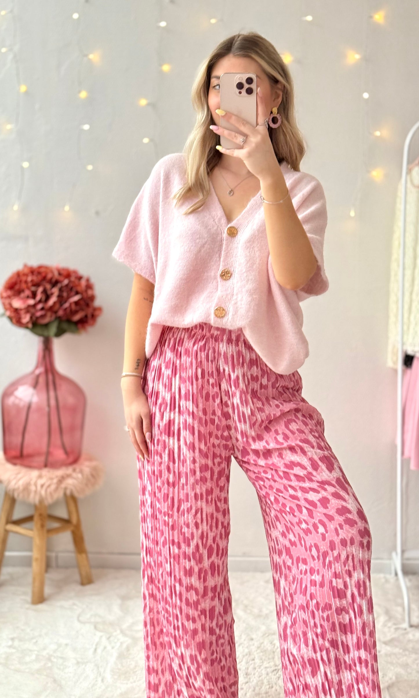 Pantalon plissé léopard CANDICE 🇮🇹