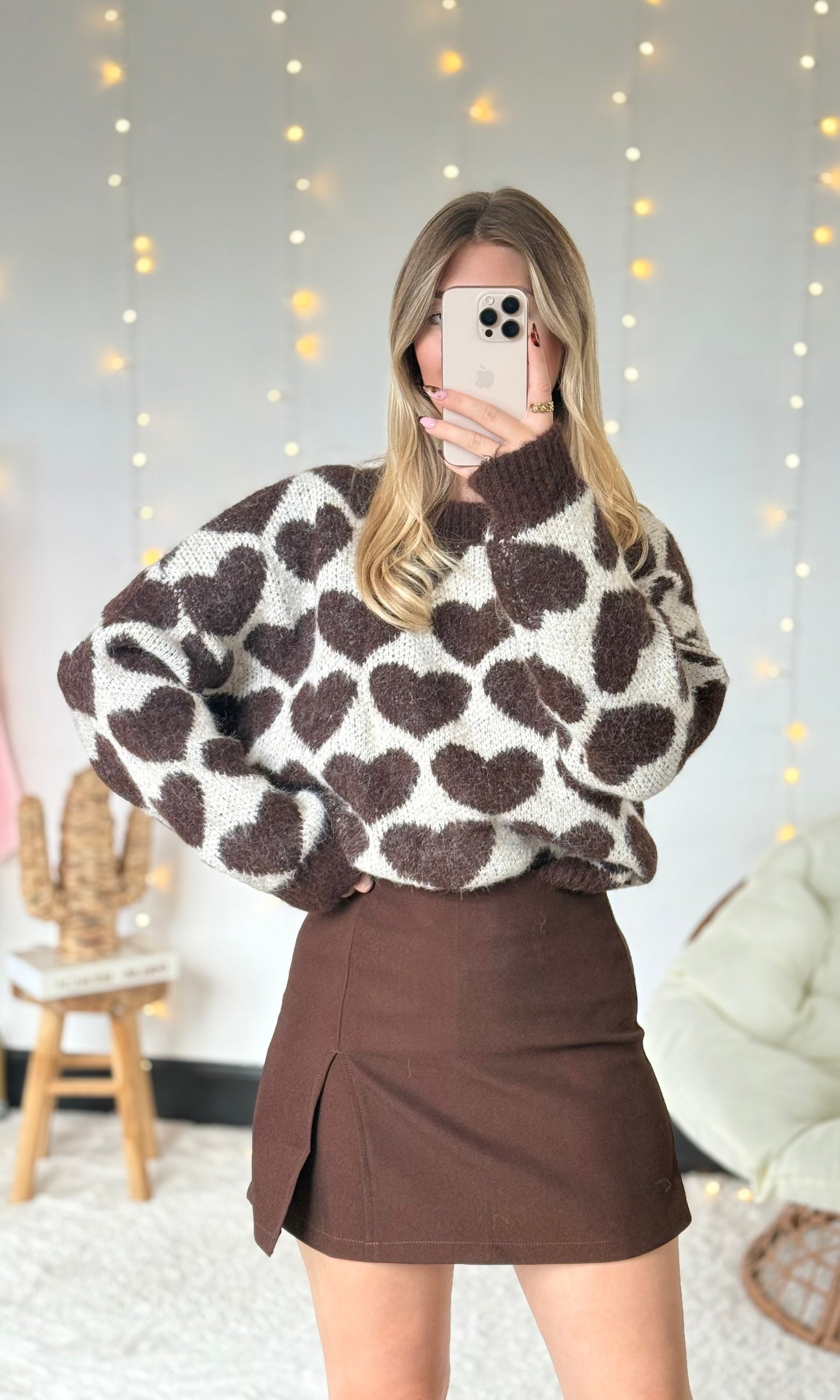 Pull cœurs GEORGINA