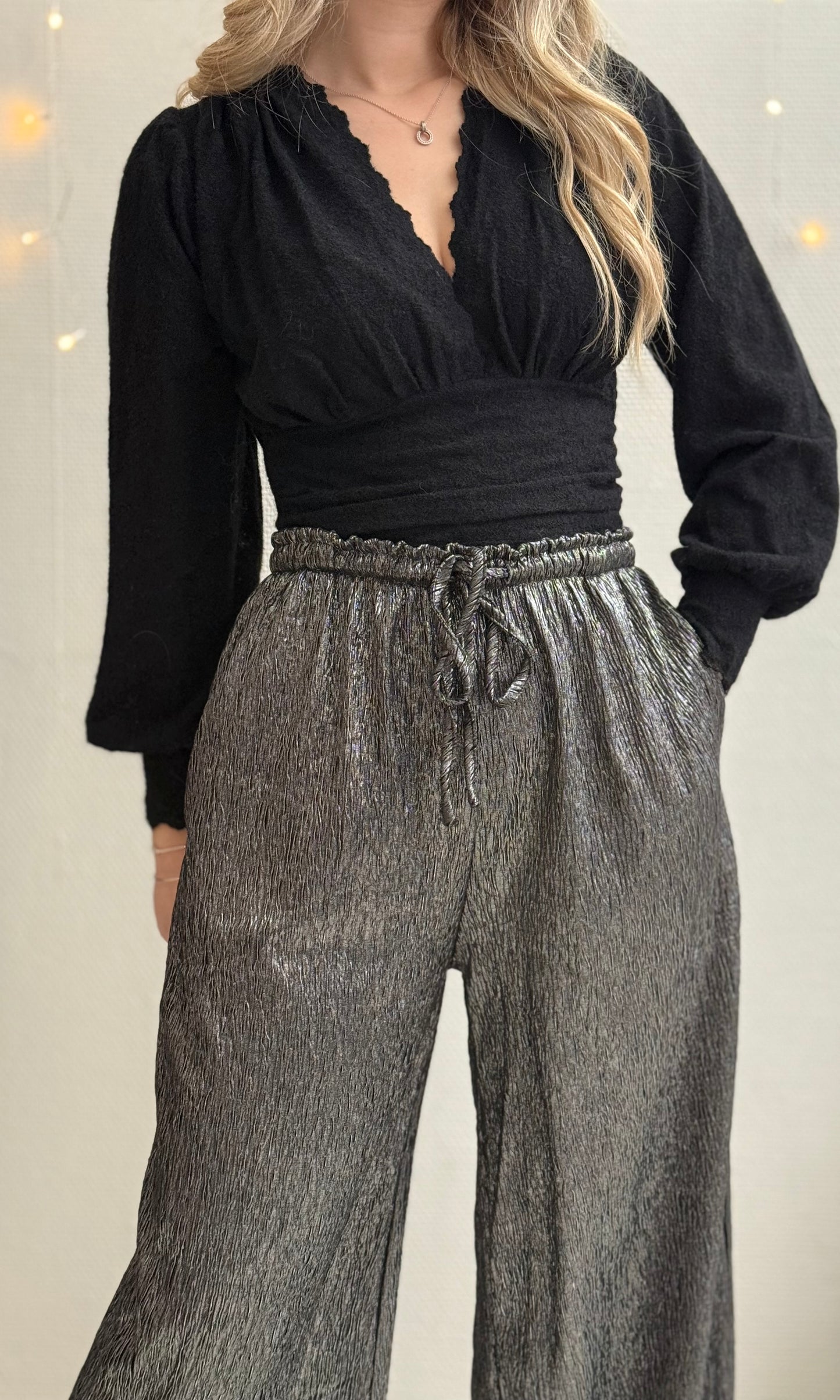 Pantalon argenté SILVERSTAR
