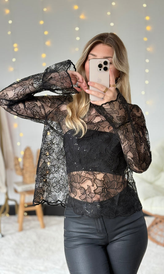 Haut en dentelle ARIA