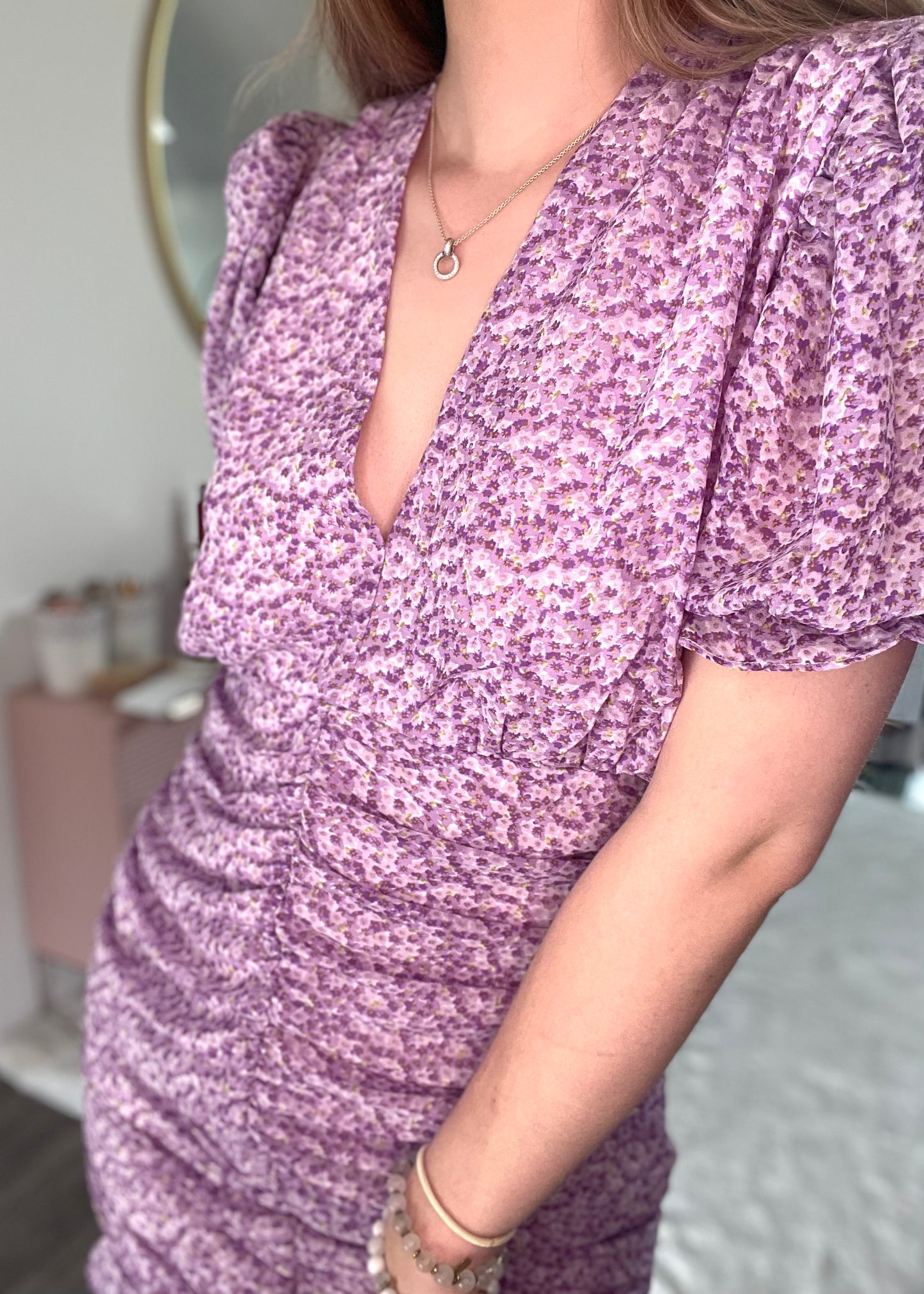 Robe lilas SAMOA